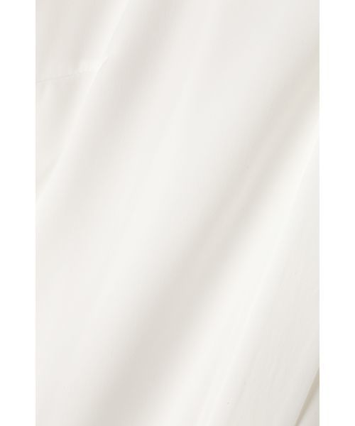 NATURAL BEAUTY（ナチュラルビューティー）の「ソアパールエアリーサテンブラウス（シャツ/ブラウス・レディース・クリアグリーン/ブルー系その他/インディゴブルー/ホワイト・38/40/36）」の15枚目の写真