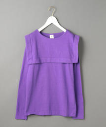 6 | ＜6(ROKU)＞∴SAILOR COLLAR PULLOVER/カットソー(Tシャツ/カットソー)