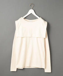 6 | ＜6(ROKU)＞∴SAILOR COLLAR PULLOVER/カットソー(Tシャツ/カットソー)