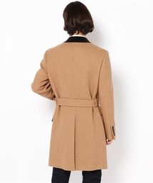 MEN’S BIGI ツイード チェスターコート ヘリンボーン ブラウン美品 大きいサイズ キングサイズ ビッグサイズ メンズ in the attic