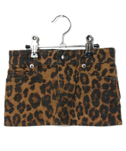 JOEY HYSTERIC(ジョーイヒステリック)の「LEO総柄 SK(スカート・キッズ・ブラウン/パープル/ピンク・X-SMALL/SMALL/MEDIUM)」の2枚目の写真