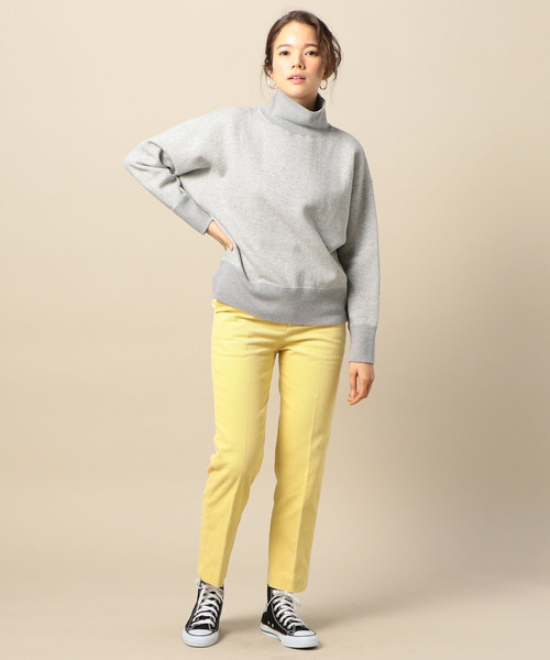 BEAUTY&YOUTH UNITED ARROWS(ビューティーアンドユースユナイテッドアローズ)の「BY カラーコーデュロイハイウエストテーパードパンツ(その他パンツ・レディース・レッド/イエロー/オフホワイト・SMALL/MEDIUM)」の18枚目の写真