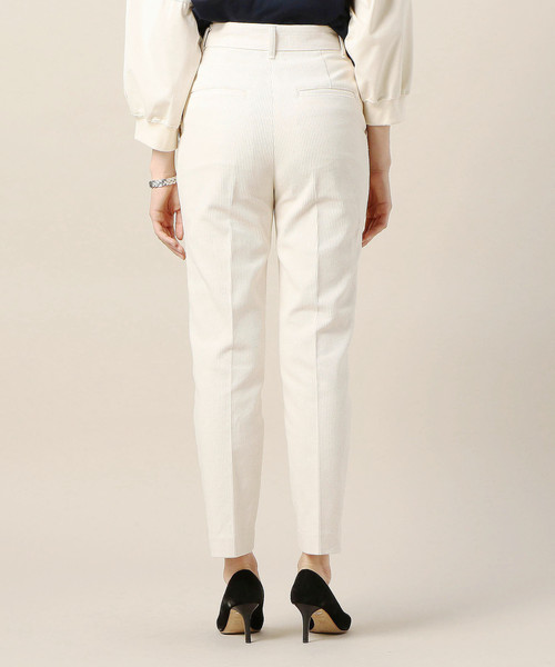 BEAUTY&YOUTH UNITED ARROWS(ビューティーアンドユースユナイテッドアローズ)の「BY カラーコーデュロイハイウエストテーパードパンツ(その他パンツ・レディース・レッド/イエロー/オフホワイト・SMALL/MEDIUM)」の11枚目の写真