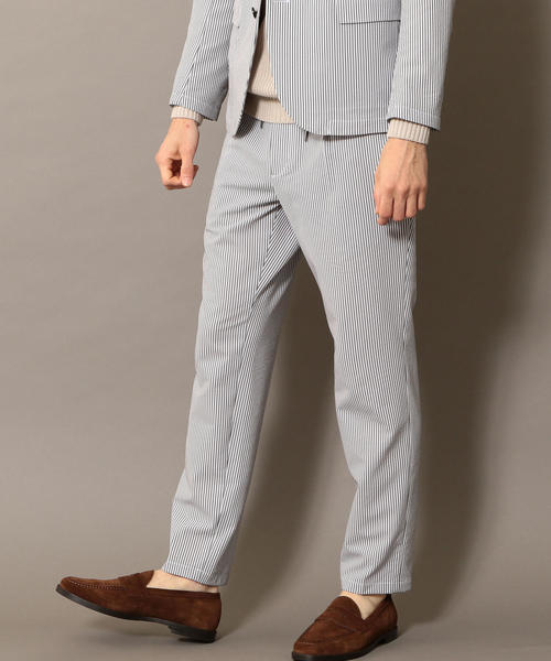 BEAUTY&YOUTH UNITED ARROWS（ビューティーアンドユースユナイテッドアローズ）の「BY ”TORAY” ドライ シアサッカー イージーパンツ ◇：（その他パンツ・メンズ・ブラック/ネイビー/その他・LARGE/SMALL/X-LARGE/MEDIUM）」の22枚目の写真