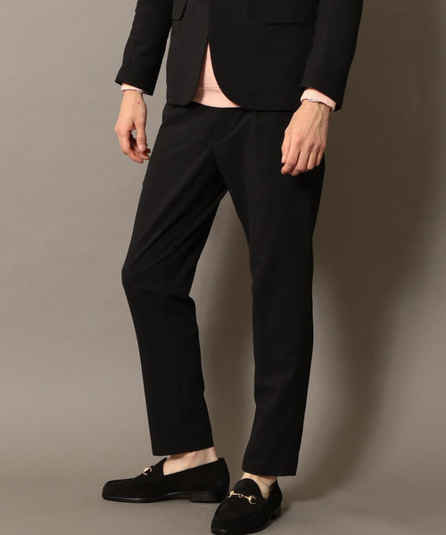 BEAUTY&YOUTH UNITED ARROWS（ビューティーアンドユースユナイテッドアローズ）の「BY ”TORAY” ドライ シアサッカー イージーパンツ ◇：（その他パンツ・メンズ・ブラック/ネイビー/その他・LARGE/SMALL/X-LARGE/MEDIUM）」の9枚目の写真