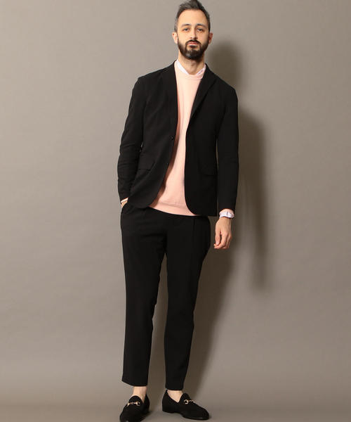 BEAUTY&YOUTH UNITED ARROWS（ビューティーアンドユースユナイテッドアローズ）の「BY ”TORAY” ドライ シアサッカー イージーパンツ ◇：（その他パンツ・メンズ・ブラック/ネイビー/その他・LARGE/SMALL/X-LARGE/MEDIUM）」の12枚目の写真