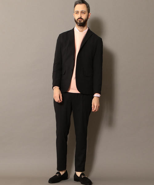 BEAUTY&YOUTH UNITED ARROWS（ビューティーアンドユースユナイテッドアローズ）の「BY ”TORAY” ドライ シアサッカー イージーパンツ ◇：（その他パンツ・メンズ・ブラック/ネイビー/その他・LARGE/SMALL/X-LARGE/MEDIUM）」の13枚目の写真