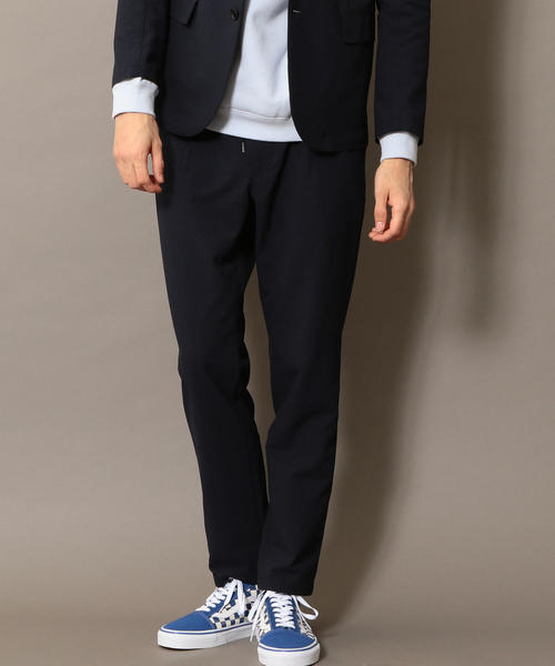 BEAUTY&YOUTH UNITED ARROWS（ビューティーアンドユースユナイテッドアローズ）の「BY ”TORAY” ドライ シアサッカー イージーパンツ ◇：（その他パンツ・メンズ・ブラック/ネイビー/その他・LARGE/SMALL/X-LARGE/MEDIUM）」の14枚目の写真