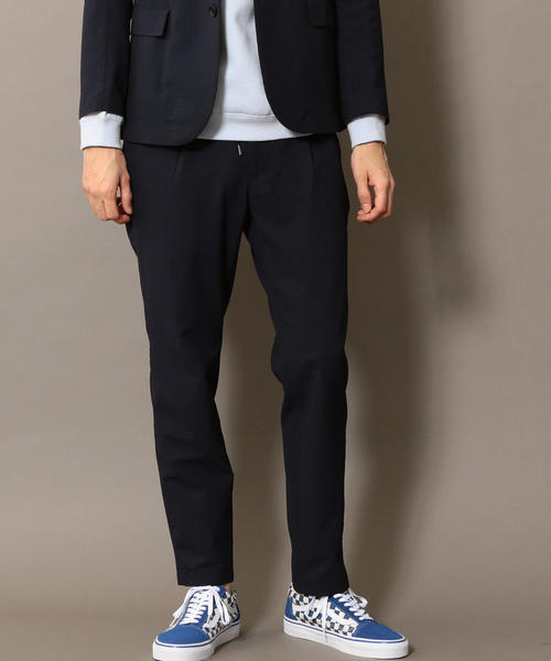 BEAUTY&YOUTH UNITED ARROWS（ビューティーアンドユースユナイテッドアローズ）の「BY ”TORAY” ドライ シアサッカー イージーパンツ ◇：（その他パンツ・メンズ・ブラック/ネイビー/その他・LARGE/SMALL/X-LARGE/MEDIUM）」の4枚目の写真