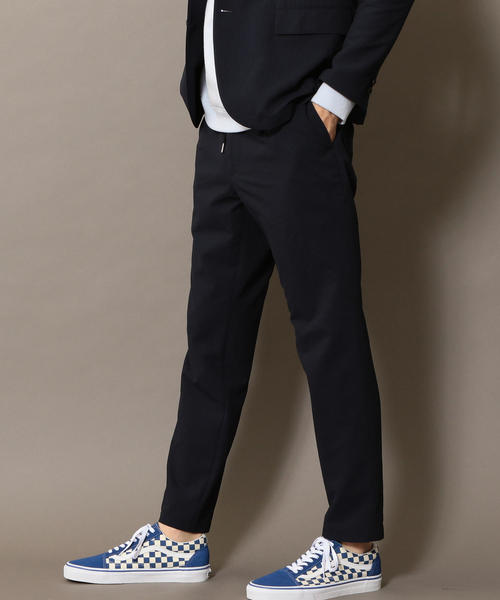 BEAUTY&YOUTH UNITED ARROWS（ビューティーアンドユースユナイテッドアローズ）の「BY ”TORAY” ドライ シアサッカー イージーパンツ ◇：（その他パンツ・メンズ・ブラック/ネイビー/その他・LARGE/SMALL/X-LARGE/MEDIUM）」の5枚目の写真