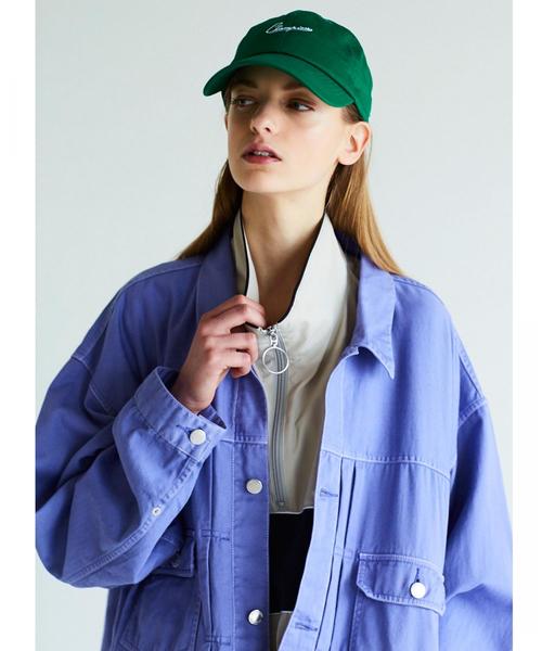 MONKEY TIME（モンキータイム）の「＜monkey time＞ TWILL OVER SIZED TRUCKER JACKET/トラッカージャケット ◆（デニムジャケット・メンズ・ブラック/ライラック・X-LARGE/SMALL/MEDIUM/LARGE）」の3枚目の写真