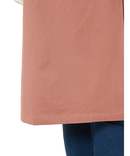 fifth（フィフス）の「ロングトレンチスプリングコート（トレンチコート・レディース・ベージュ/ネイビー/ピンク・MEDIUM）」の7枚目の写真