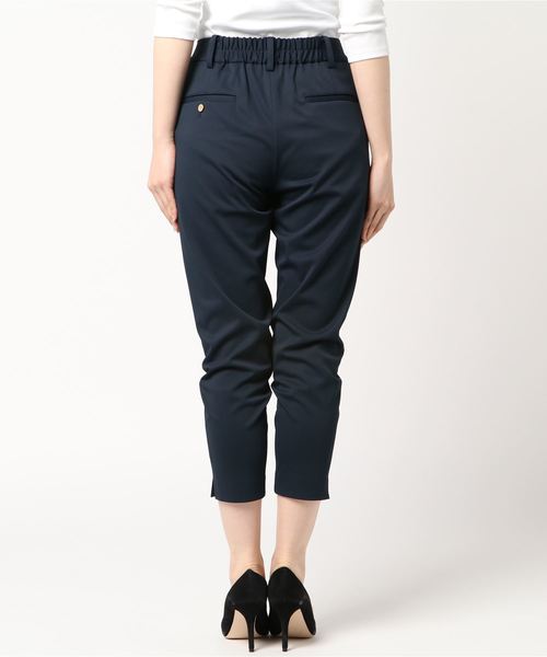 un dix cors（アンディコール）の「レクチュールテーパードパンツ（その他パンツ・レディース・ライトグレー/ネイビー・38/36）」の3枚目の写真