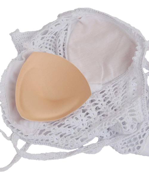 Tika（ティカ）の「水着 体型カバー モノキニ タンキニ 韓国風 レディース 可愛い かぎ編みニット（水着・レディース・ブラック/ホワイト/レッド/チェリーピンク・ONESIZE）」の12枚目の写真