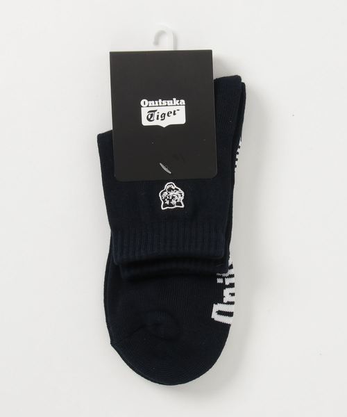Onitsuka Tiger（オニツカタイガー）の「オニツカタイガー ショート ソックス SHORT SOCKS (3183A035)（ソックス/靴下・メンズ・ホワイト/ブラック/ダークグレー/ネイビー・S/L）」の4枚目の写真