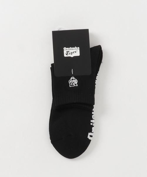 Onitsuka Tiger（オニツカタイガー）の「オニツカタイガー ショート ソックス SHORT SOCKS (3183A035)（ソックス/靴下・メンズ・ホワイト/ブラック/ダークグレー/ネイビー・S/L）」の3枚目の写真