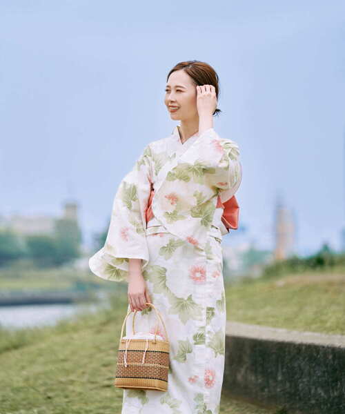 アーバンリサーチロッソ　浴衣　芙蓉 URBAN RESEARCH ROSSO（アーバンリサーチロッソ）の「浴衣 新夏