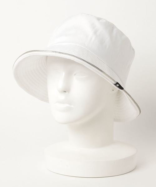 WEGO（ウィゴー）の「WEGO/ZIPバケットハット（ハット・レディース・ホワイト/ブラック・FREE）」の2枚目の写真