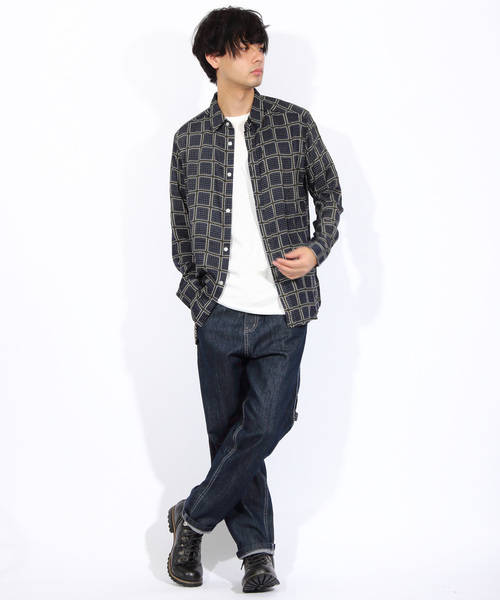 8(eight)(エイト)の「ペイズリー 総柄シャツ レーヨン(シャツ/ブラウス・メンズ・ホワイト/ネイビー/その他1/その他2・MEDIUM/LARGE)」の16枚目の写真