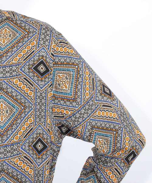 8(eight)(エイト)の「ペイズリー 総柄シャツ レーヨン(シャツ/ブラウス・メンズ・ホワイト/ネイビー/その他1/その他2・MEDIUM/LARGE)」の20枚目の写真