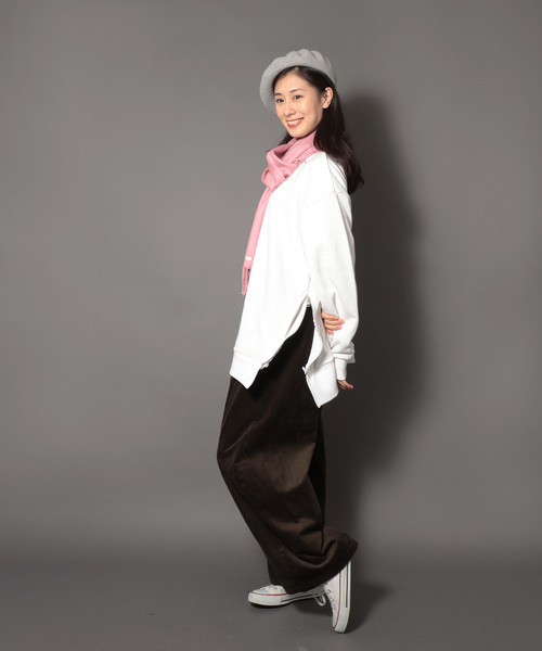 JABURO(ジャブロー)の「JABURO カラフル ウールベレー帽(ハンチング/ベレー帽・レディース・チャコールグレー/ブラック/ベージュ/ネイビー/ブラウン/グレー/ワインレッド/バーガンディー・FREE)」の9枚目の写真