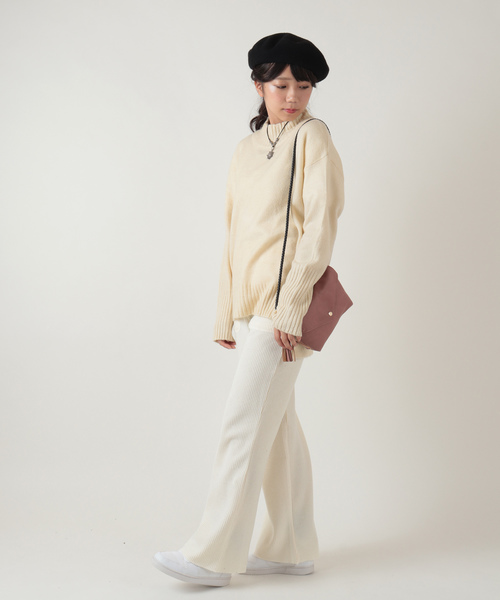 JABURO(ジャブロー)の「JABURO カラフル ウールベレー帽(ハンチング/ベレー帽・レディース・チャコールグレー/ブラック/ベージュ/ネイビー/ブラウン/グレー/ワインレッド/バーガンディー・FREE)」の11枚目の写真