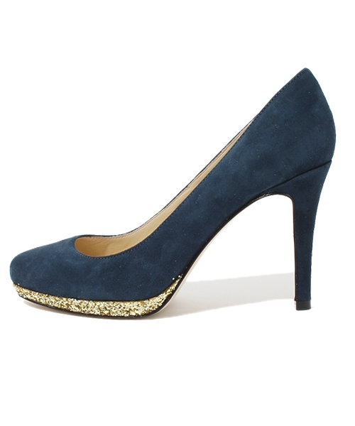 And A（アンドエー）の「グリットフラットパンプス (k.spin)（パンプス・レディース・ブラック/ネイビー・23.0cm/24.0cm）」の3枚目の写真