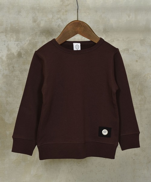 ZERO standerd（ゼロスタンダード）の「ZERO standard/ゼロスタンダード トレーナー（スウェット・キッズ・オフホワイト/杢グレー/ブラウン/ネイビー/ボルドー/グリーン/ブラック/ダークグリーン/ダークブラウン/チャコールグレー/グレー系その他2/ブルーグレー/ピンク・110cm/120cm/140cm/150cm/80ｃｍ/100cm/130cm/90cm/95㎝/160cm/95cm）」の7枚目の写真