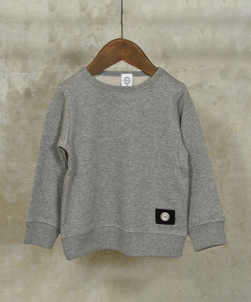 ZERO standerd（ゼロスタンダード）の「ZERO standard/ゼロスタンダード トレーナー（スウェット・キッズ・オフホワイト/杢グレー/ブラウン/ネイビー/ボルドー/グリーン/ブラック/ダークグリーン/ダークブラウン/チャコールグレー/グレー系その他2/ブルーグレー/ピンク・110cm/120cm/140cm/150cm/80ｃｍ/100cm/130cm/90cm/95㎝/160cm/95cm）」の5枚目の写真