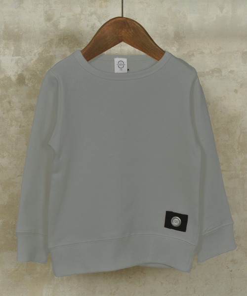 ZERO standerd（ゼロスタンダード）の「ZERO standard/ゼロスタンダード トレーナー（スウェット・キッズ・オフホワイト/杢グレー/ブラウン/ネイビー/ボルドー/グリーン/ブラック/ダークグリーン/ダークブラウン/チャコールグレー/グレー系その他2/ブルーグレー/ピンク・110cm/120cm/140cm/150cm/80ｃｍ/100cm/130cm/90cm/95㎝/160cm/95cm）」の4枚目の写真