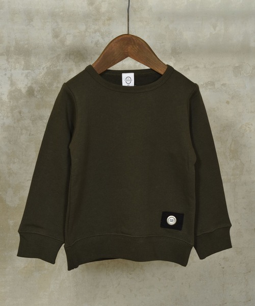 ZERO standerd（ゼロスタンダード）の「ZERO standard/ゼロスタンダード トレーナー（スウェット・キッズ・オフホワイト/杢グレー/ブラウン/ネイビー/ボルドー/グリーン/ブラック/ダークグリーン/ダークブラウン/チャコールグレー/グレー系その他2/ブルーグレー/ピンク・110cm/120cm/140cm/150cm/80ｃｍ/100cm/130cm/90cm/95㎝/160cm/95cm）」の9枚目の写真