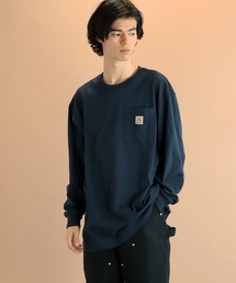 【 Carhartt / カーハート 】 # K126 Workwear Pocket Long-Sleeve T-Shirts　ワーカーポケットロングスリーブTシャツ