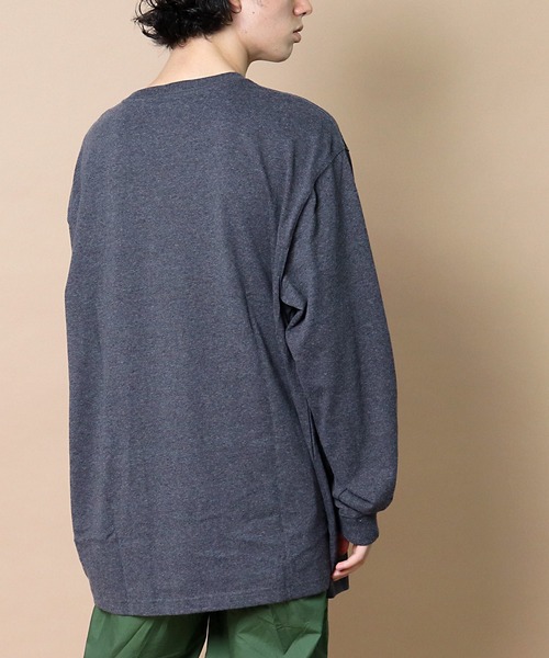 Carhartt(カーハート)の「【 Carhartt / カーハート 】 # K126 Workwear Pocket Long-Sleeve T-Shirts ワーカーポケットロングスリーブTシャツ(Tシャツ/カットソー・メンズ・ブラック/グレー/ライトグリーン/ネイビー/チャコールグレー・MEDIUM/LARGE/X-LARGE/SMALL)」の10枚目の写真