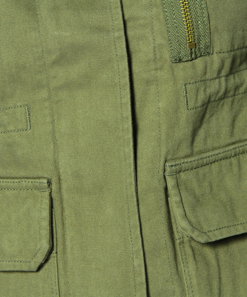 B:MING by BEAMS（ビーミングバイビームス）の「□aビーミング by ビームス / ミリタリーブルゾン（ミリタリージャケット・レディース・イエロー系その他/オリーブ/その他1・SMALL/MEDIUM）」の14枚目の写真