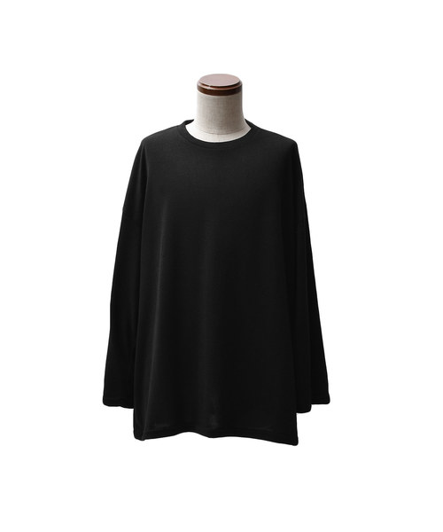MinoriTY（マイノリティ）の「8分袖オーバーサイズニットソー（Tシャツ/カットソー・メンズ・ブラック/グレー/ピンク/ブルー/モカ・M/L）」の19枚目の写真