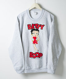 GOSTAR DE FUGA | ベティ・ブープスウェットトレーナー/BETTY BOOP CTREW SWEAT(スウェット)