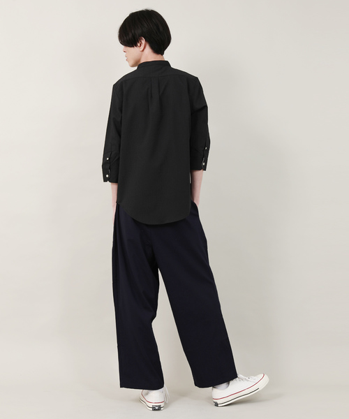 Rocky Monroe(ロッキーモンロー)の「T/R先染めストレッチワイドパンツ(その他パンツ・メンズ・グレー/チャコールグレー/ネイビー・M/L/LL)」の14枚目の写真