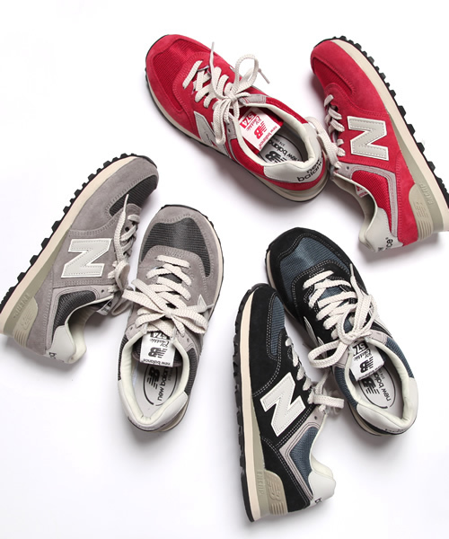 NEW BALANCE（ニューバランス）の「NET限定[ニューバランス]new balance ML574 スニーカー（スニーカー・レディース・グレー/ネイビー/レッド・25cm/24.5cm/24cm/23cm/23.5cm/22.5cm）」の15枚目の写真