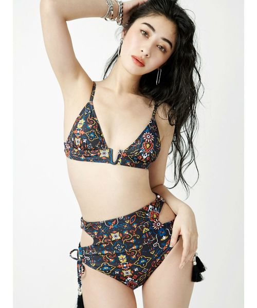 evris パイソン 水着 ビキニ　swim wear セット EVRIS（エヴリス）の「【WEB限定】Multi-Pattern Hi-West