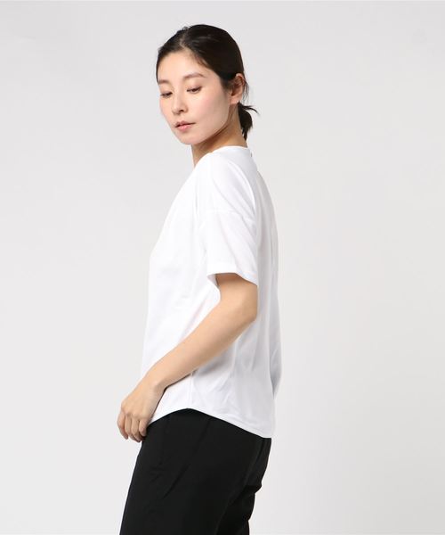 adidas（アディダス）の「アディダス adidas W 24/7 半袖Ｔシャツ（Tシャツ/カットソー・レディース・ブルー/ホワイト/ブラック・S/M/L/XL）」の4枚目の写真