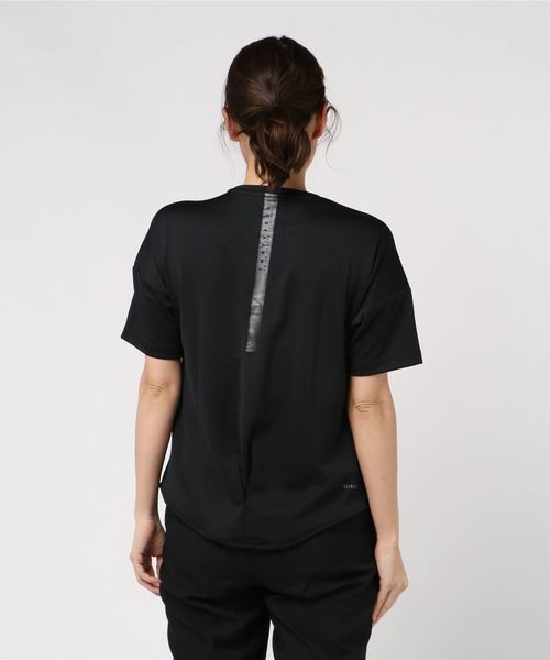 adidas（アディダス）の「アディダス adidas W 24/7 半袖Ｔシャツ（Tシャツ/カットソー・レディース・ブルー/ホワイト/ブラック・S/M/L/XL）」の6枚目の写真