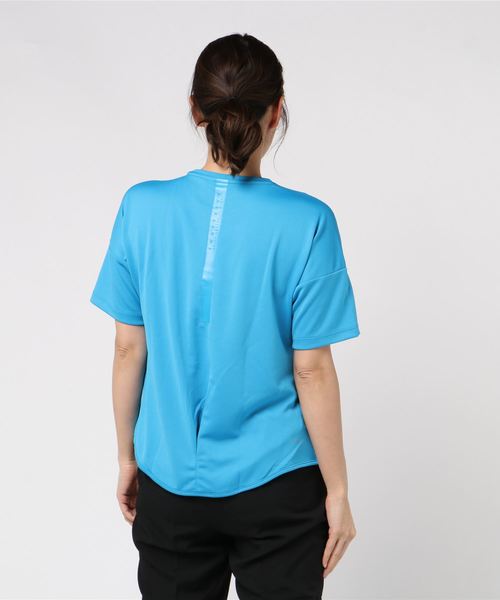 adidas（アディダス）の「アディダス adidas W 24/7 半袖Ｔシャツ（Tシャツ/カットソー・レディース・ブルー/ホワイト/ブラック・S/M/L/XL）」の7枚目の写真