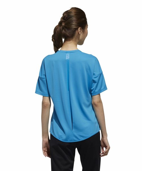 adidas（アディダス）の「アディダス adidas W 24/7 半袖Ｔシャツ（Tシャツ/カットソー・レディース・ブルー/ホワイト/ブラック・S/M/L/XL）」の9枚目の写真