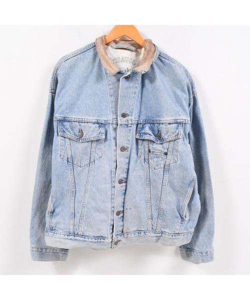【大幅値下げ】DOUDOU　LEVI'S リメイクGジャン　大人カジュアル 大幅値下げ】DOUDOULEVI'S リメイクGジャン大人カジュアル