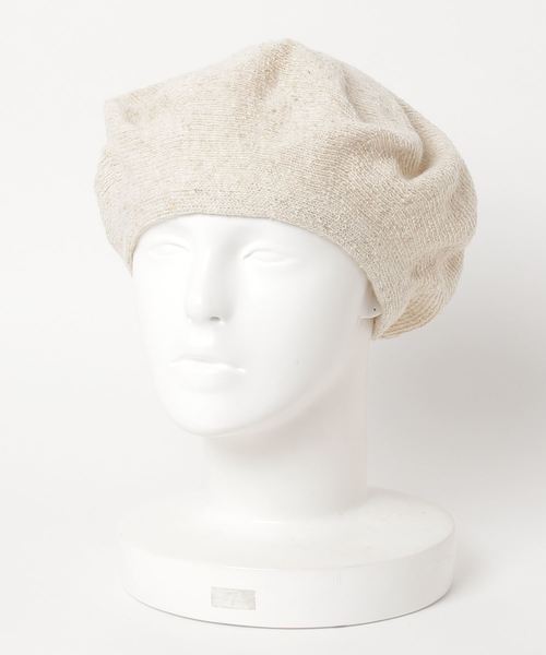 Le Beret Francais(ルベレーフランセ)の「BERET PRINTEMPS(ハンチング/ベレー帽・レディース・ブラック/ライトグレー/カーキ/ネイビー/ライトブルー/ブルー系その他/レッド/クリーム・FREE)」の4枚目の写真