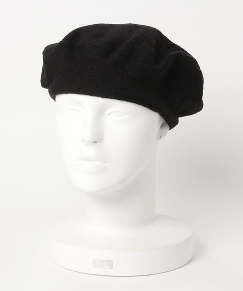 Le Beret Francais(ルベレーフランセ)の「BERET PRINTEMPS(ハンチング/ベレー帽・レディース・ブラック/ライトグレー/カーキ/ネイビー/ライトブルー/ブルー系その他/レッド/クリーム・FREE)」の2枚目の写真