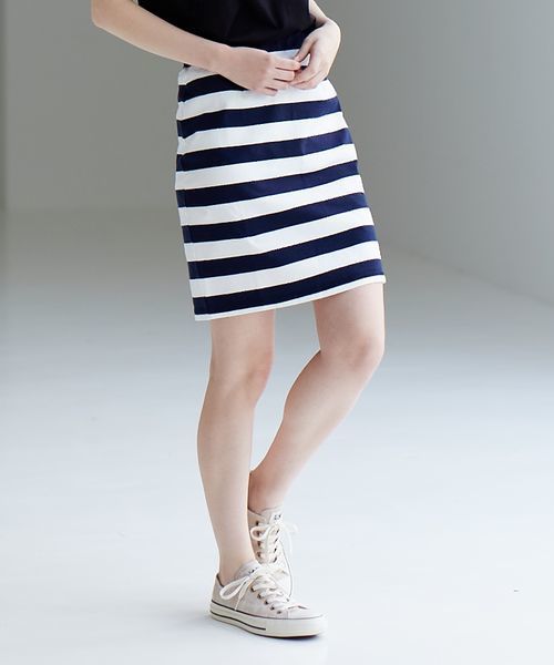 Another Edition（アナザーエディション）の「AE CUT タイト SK◆（スカート・レディース・ブラック/その他1/グレー・フリー）」の3枚目の写真