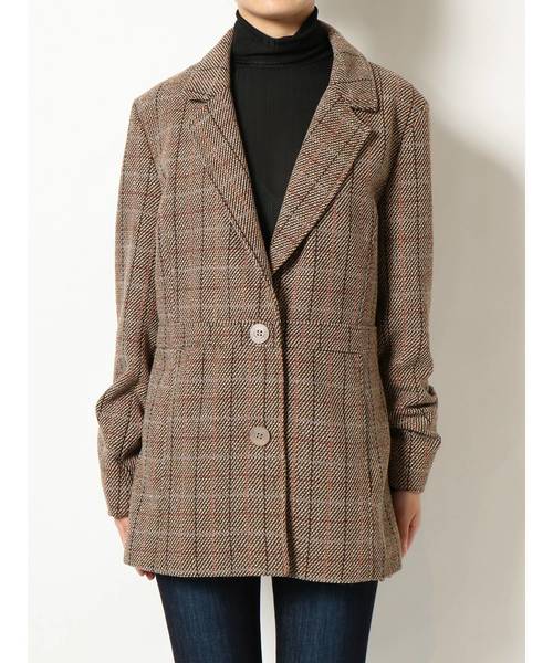 EMODA（エモダ）の「スウィッチングシングルジャケット（テーラードジャケット・レディース・ブラック/その他/その他1・FREE）」の14枚目の写真