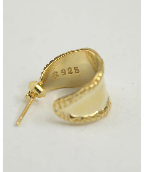 TODAYFUL（トゥデイフル）の「カッティングミニフープピアス（ピアス（両耳用）・レディース・シルバー/ゴールド・FREE）」の7枚目の写真