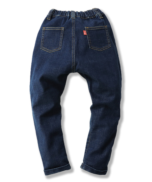 devirock(デビロック)の「デニムタックパンツ(その他パンツ・キッズ・ネイビー/サックスブルー/ブルー系その他/ワンウォッシュ・80cm/90cm/95cm/110cm/100cm/120cm/130cm/140cm/150cm/160cm)」の10枚目の写真